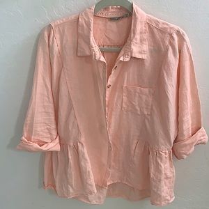 Holding Horses Linen Button Down